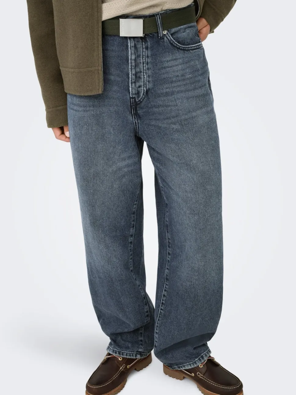 ONSFADE Medelhög midja Lös passform Jeans
