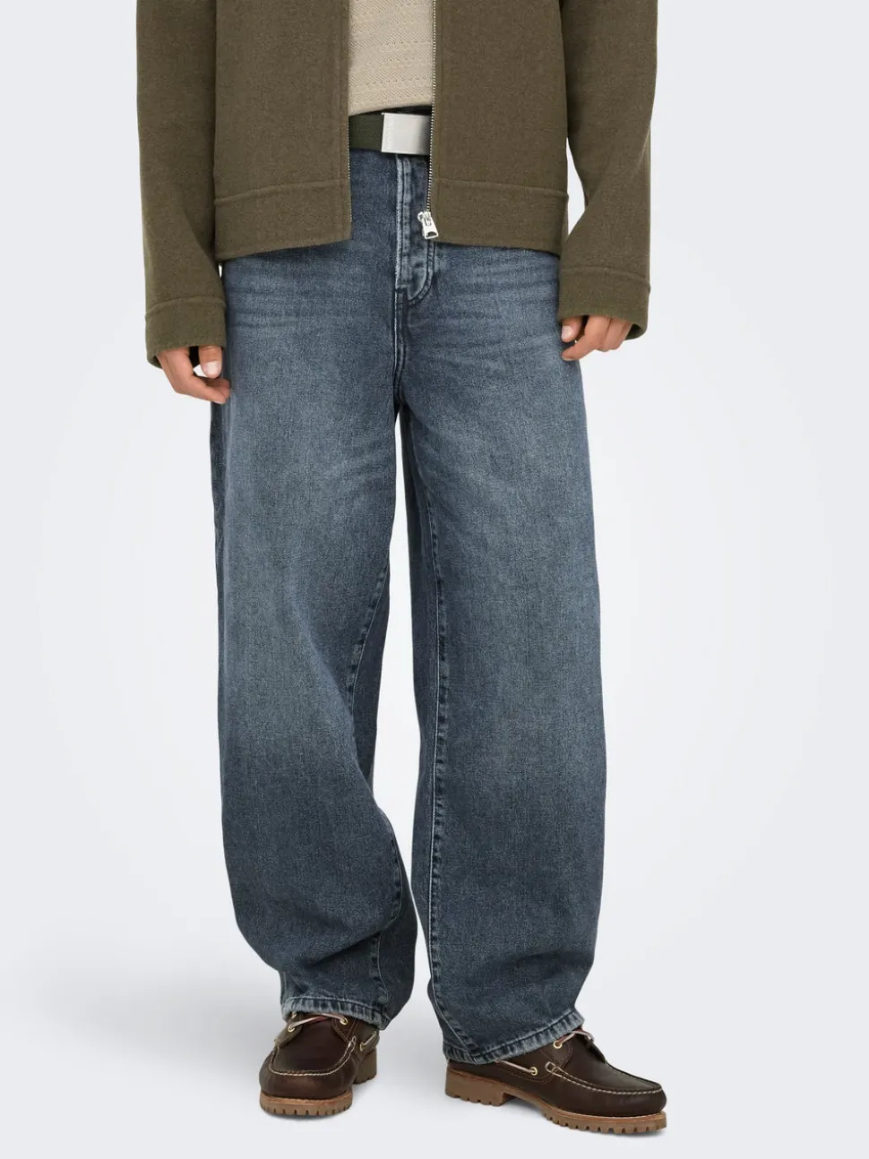 ONSFADE Medelhög midja Lös passform Jeans