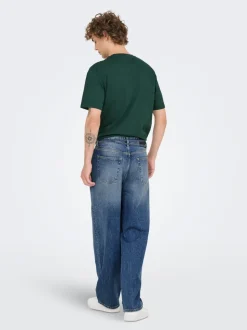 ONSFADE Medelhög midja Lös passform Jeans