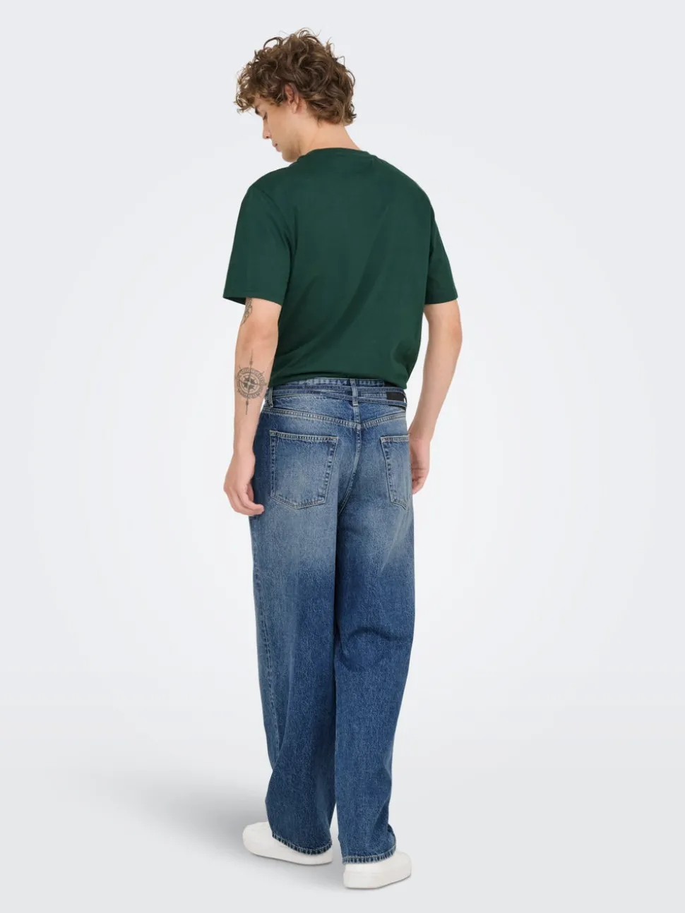ONSFADE Medelhög midja Lös passform Jeans
