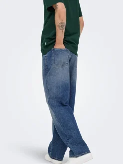 ONSFADE Medelhög midja Lös passform Jeans