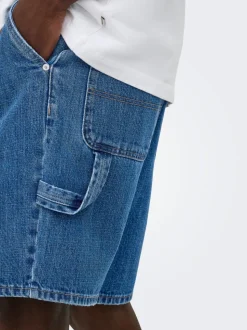 ONSFADE Medelhög midja Lös passform Shorts
