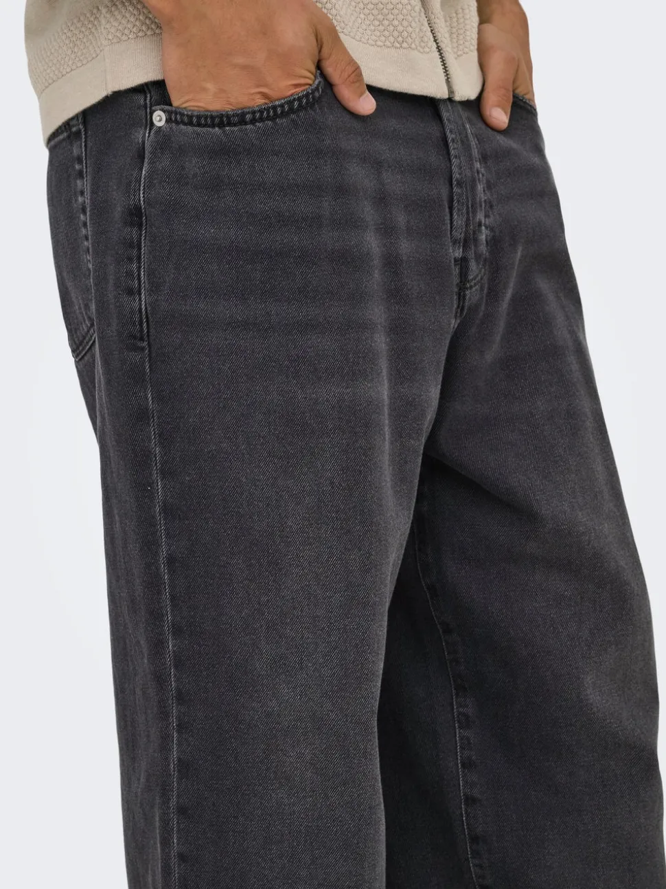 ONSFADE Medelhög midja Lös passform Jeans
