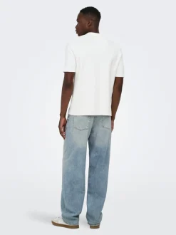 ONSFADE Medelhög midja Lös passform Jeans