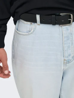 ONSFADE Medelhög midja Lös passform Strecth Jeans