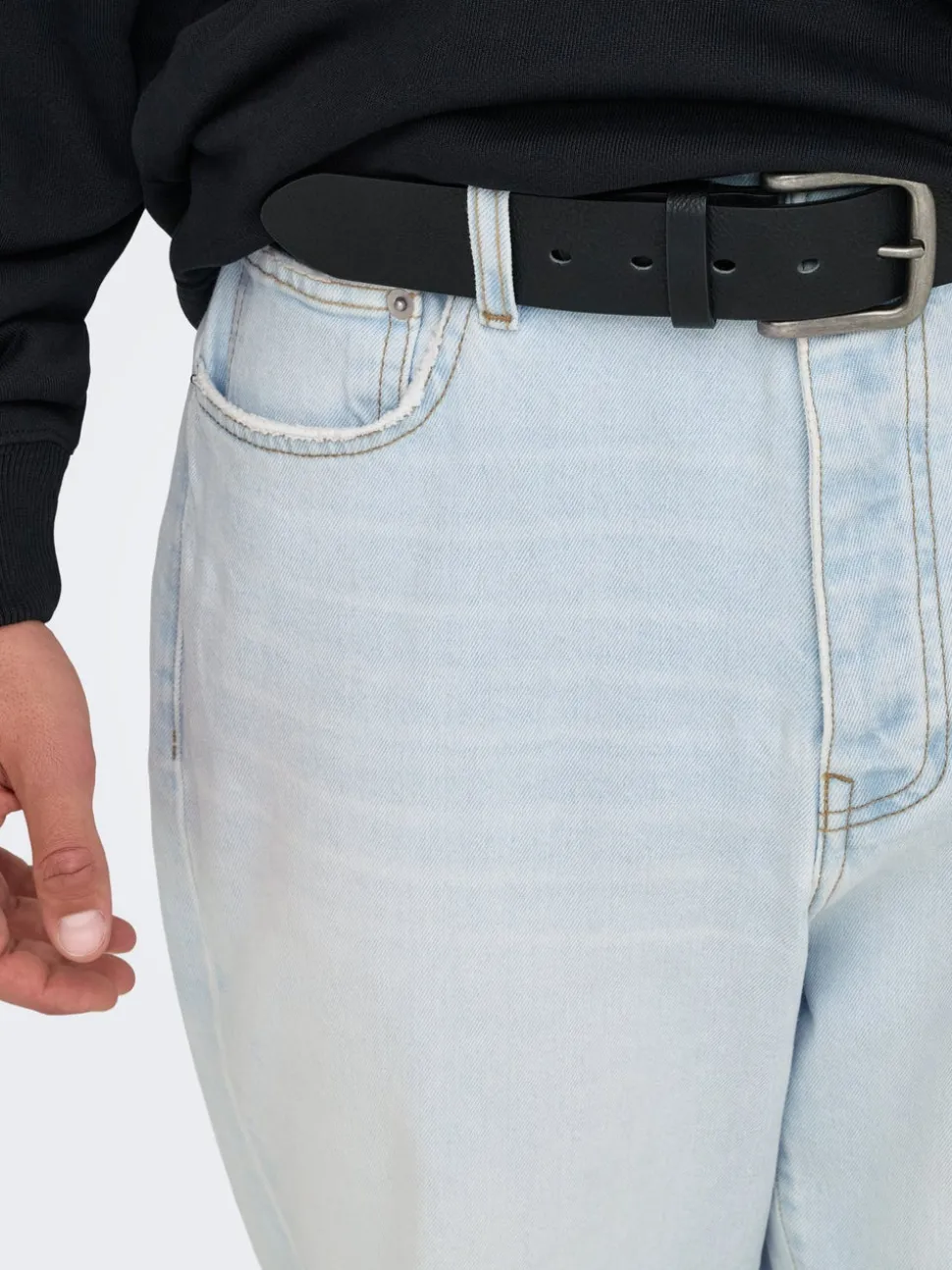 ONSFADE Medelhög midja Lös passform Strecth Jeans