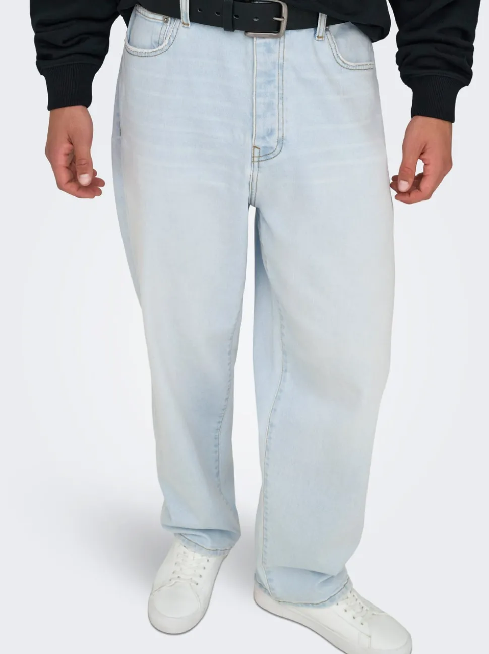 ONSFADE Medelhög midja Lös passform Strecth Jeans