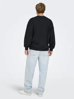 ONSFADE Medelhög midja Lös passform Strecth Jeans