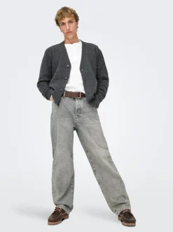 ONSFADE Medelhög midja Lös passform Jeans