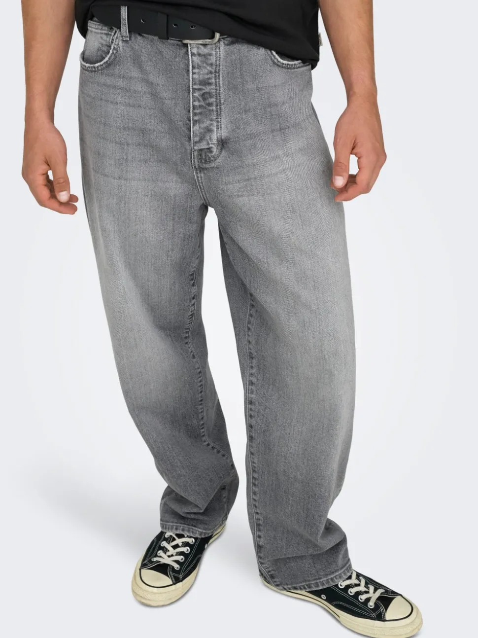ONSFADE Medelhög midja Lös passform Strecth Jeans