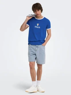 ONSFADE Medelhög midja Rak passform Shorts