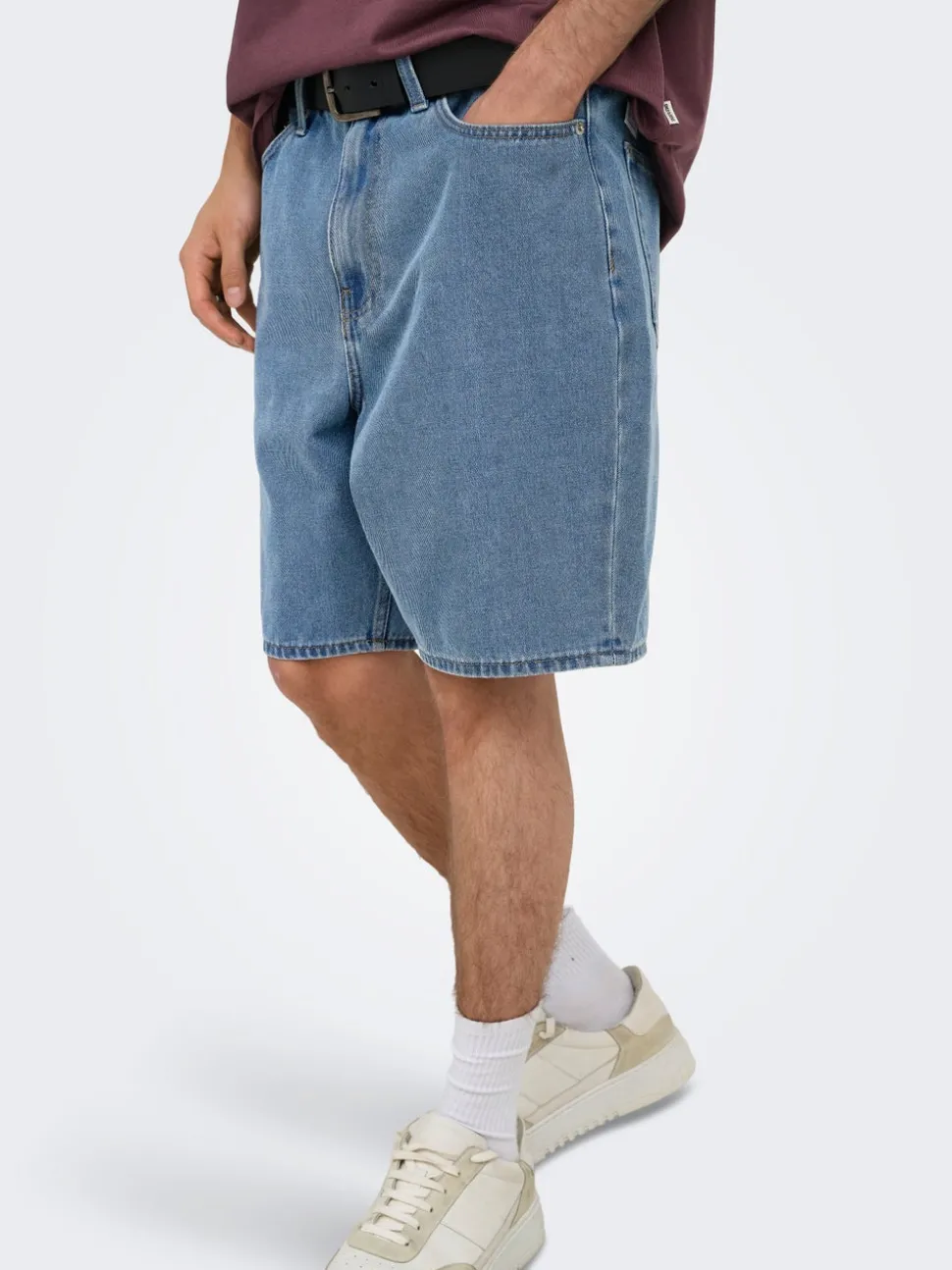 ONSFADE Medelhög midja Rak passform Shorts