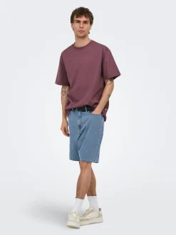 ONSFADE Medelhög midja Rak passform Shorts