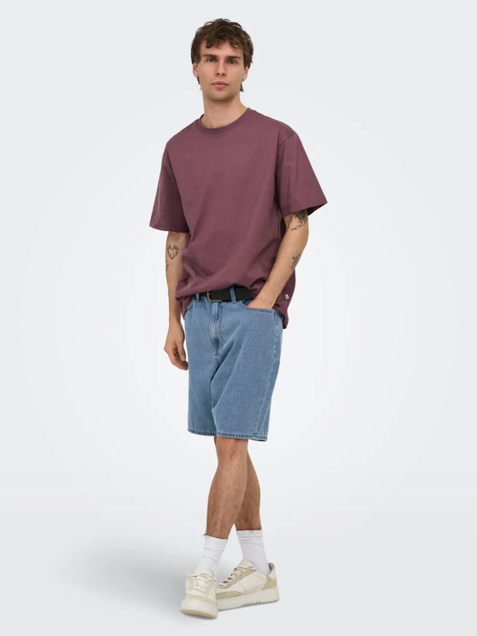 ONSFADE Medelhög midja Rak passform Shorts