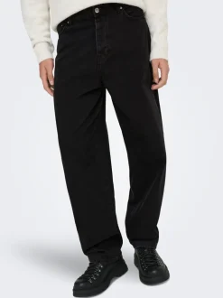 ONSFIVE Medelhög midja Baggy Fit Jeans