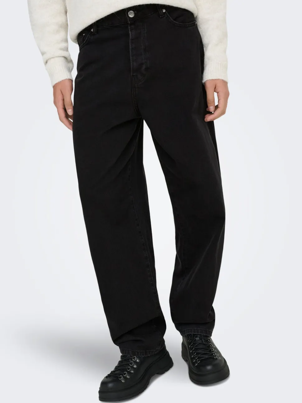 ONSFIVE Medelhög midja Baggy Fit Jeans