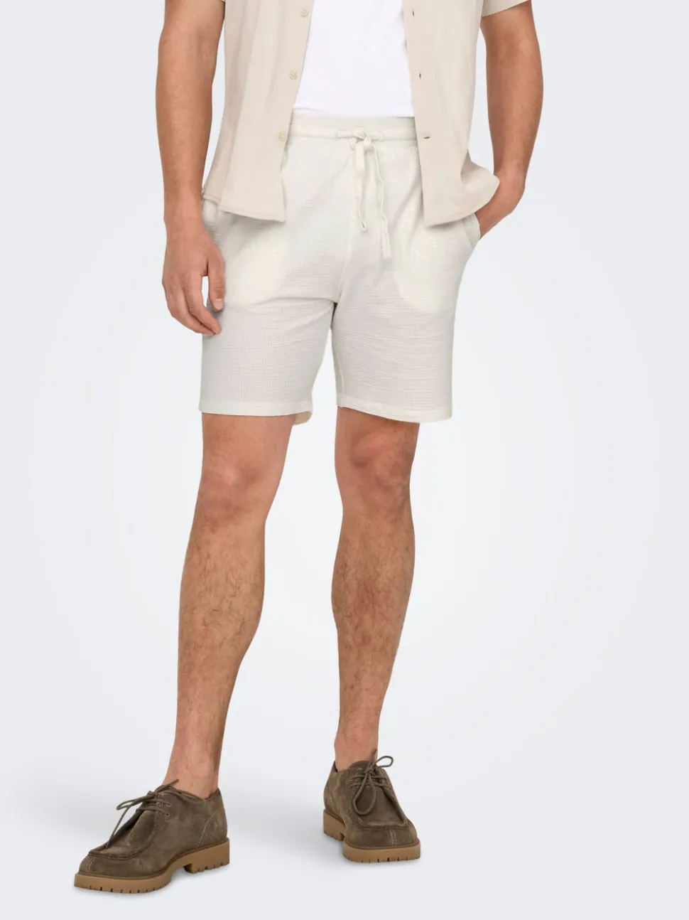 ONSKIAN Medelhög midja Rak passform Shorts