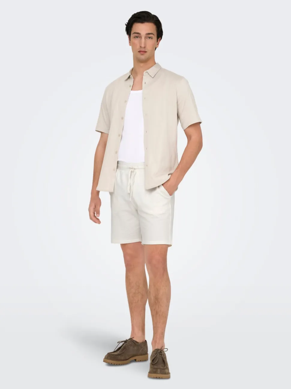 ONSKIAN Medelhög midja Rak passform Shorts