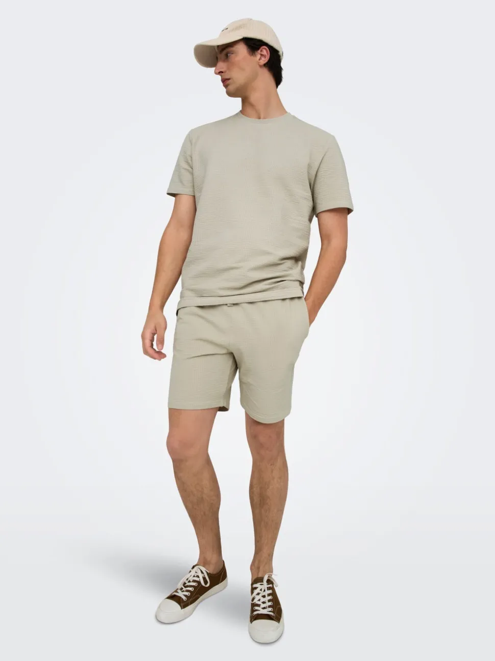 ONSKIAN Medelhög midja Rak passform Shorts