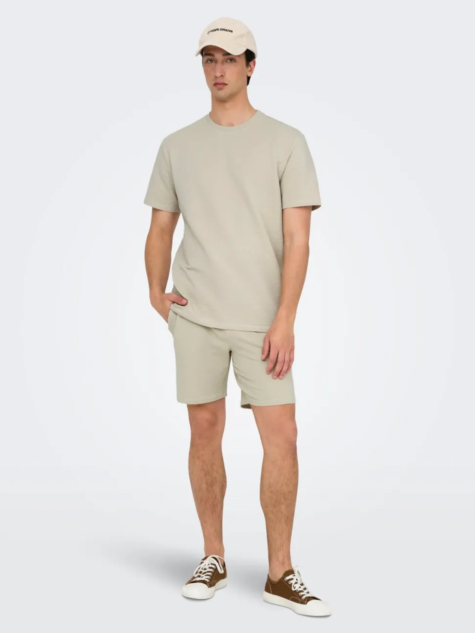ONSKIAN Medelhög midja Rak passform Shorts