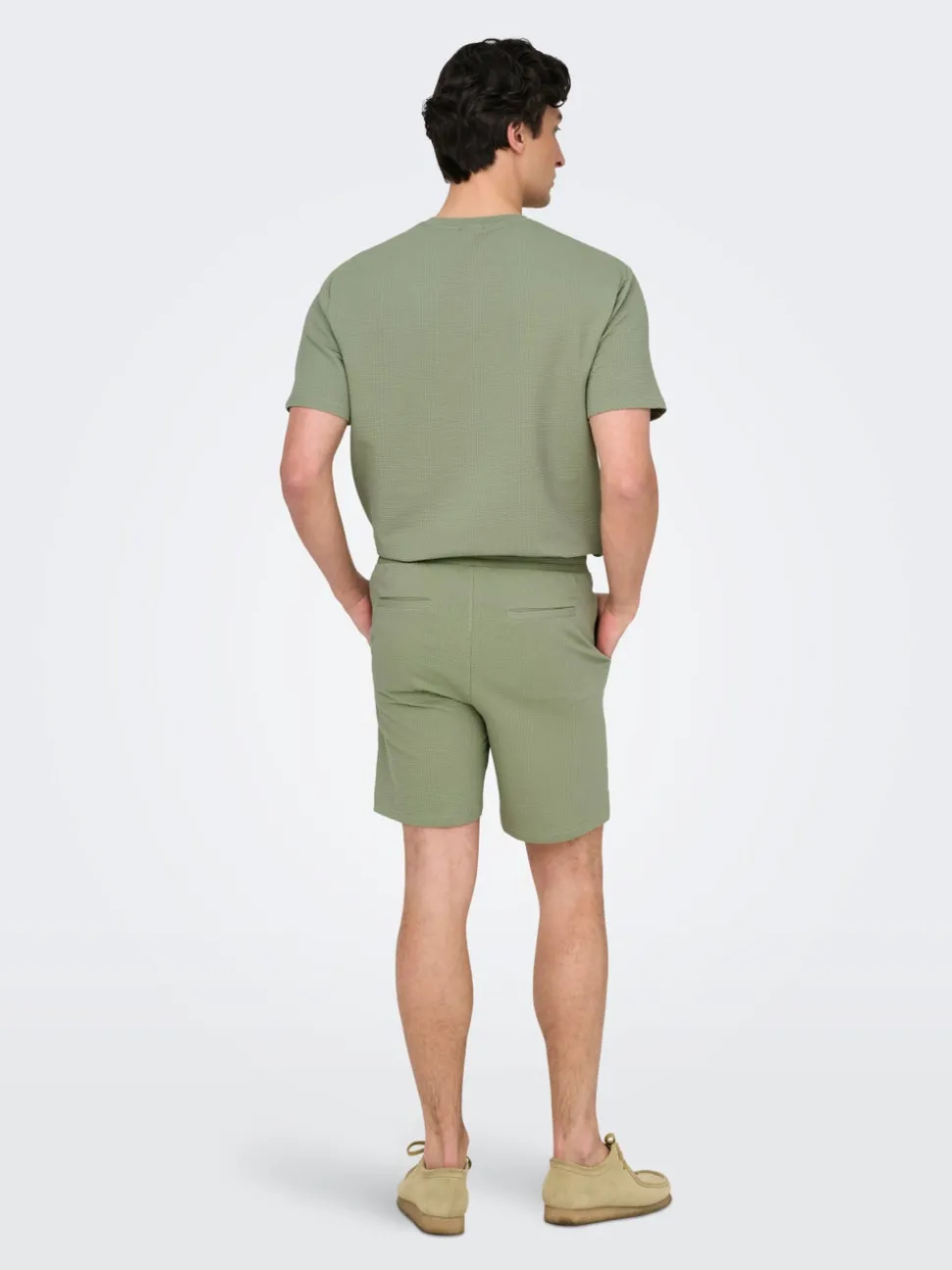 ONSKIAN Medelhög midja Rak passform Shorts