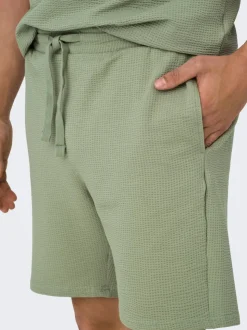 ONSKIAN Medelhög midja Rak passform Shorts