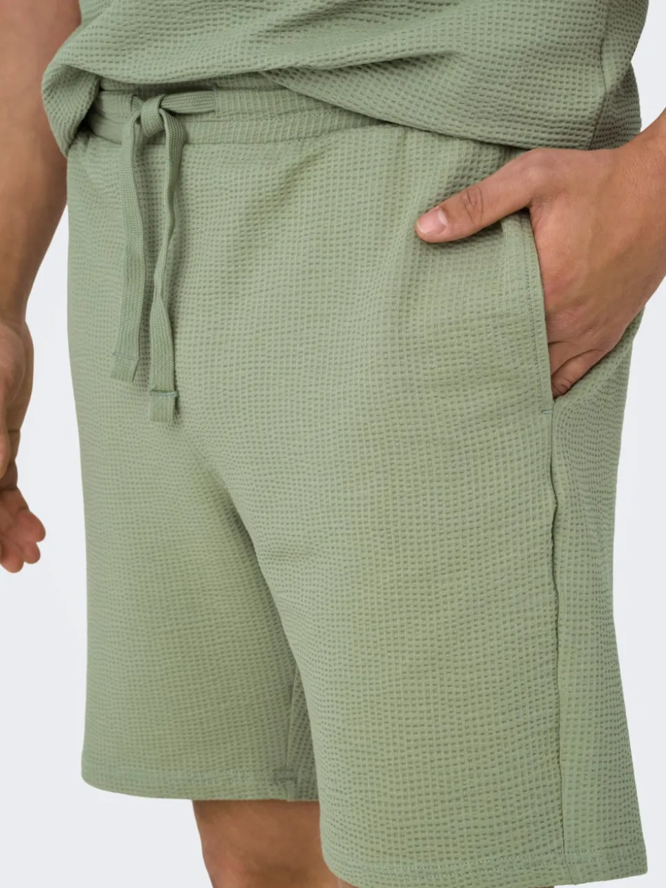 ONSKIAN Medelhög midja Rak passform Shorts