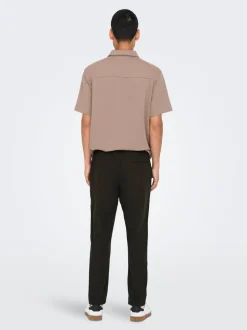 ONSLINUS Avsmalnande passform Linne Jogger
