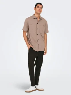 ONSLINUS Avsmalnande passform Linne Jogger