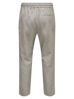 ONSLINUS Avsmalnande passform Linne Jogger