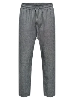 ONSLINUS Avsmalnande passform Linne Jogger
