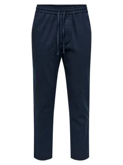 ONSLINUS Avsmalnande passform Linne Jogger