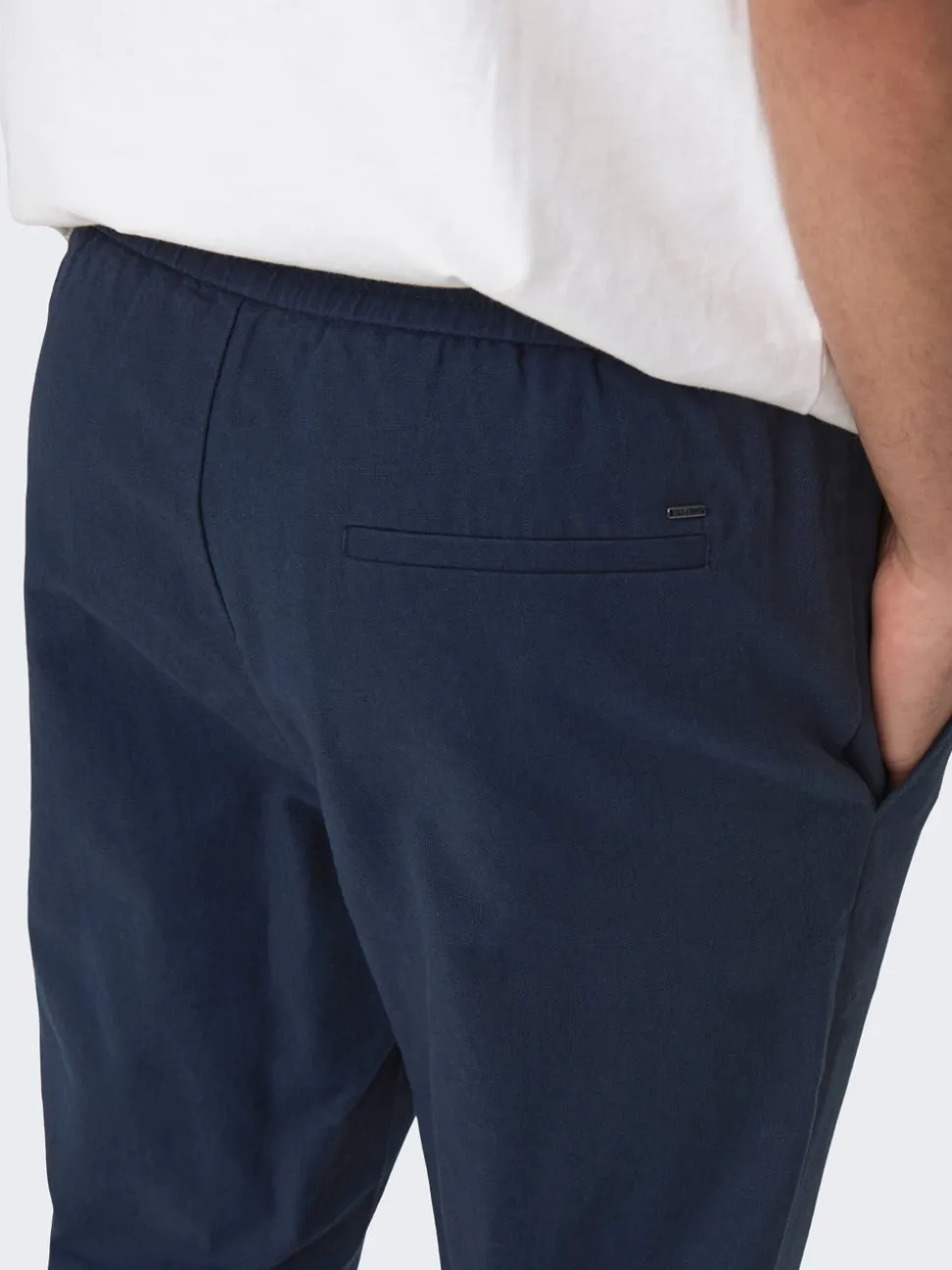 ONSLINUS Avsmalnande passform Linne Jogger