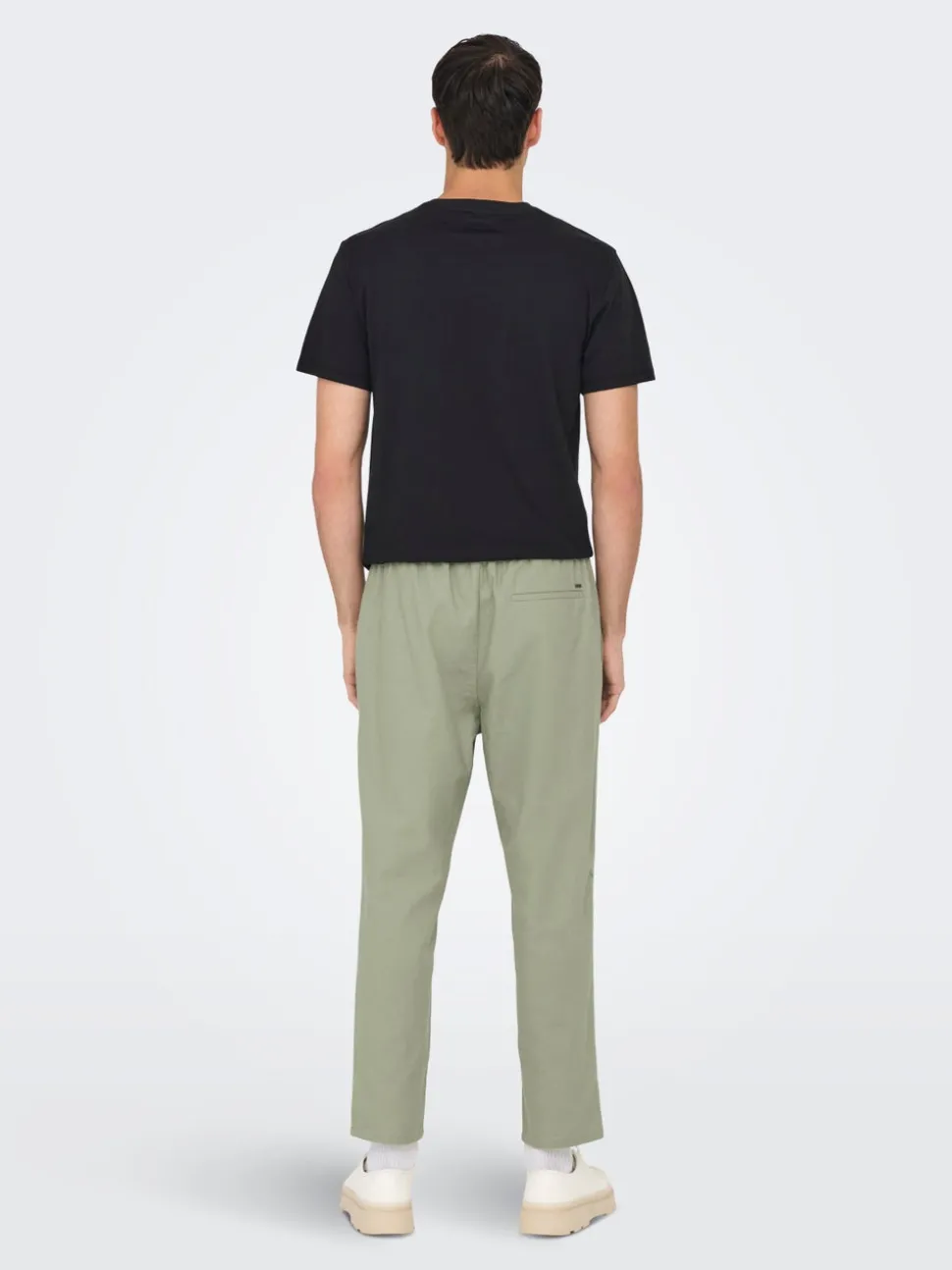 ONSLINUS Avsmalnande passform Linne Jogger