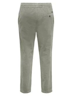 ONSLINUS Manchesterbyxor med tapered fit