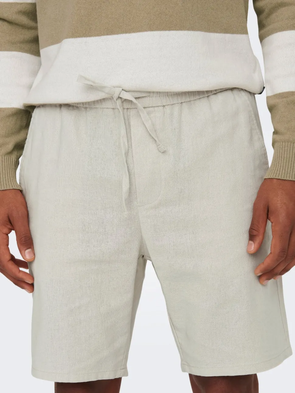 ONSLINUS Normal passform Linne Shorts
