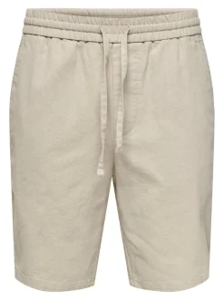ONSLINUS Normal passform Linne Shorts