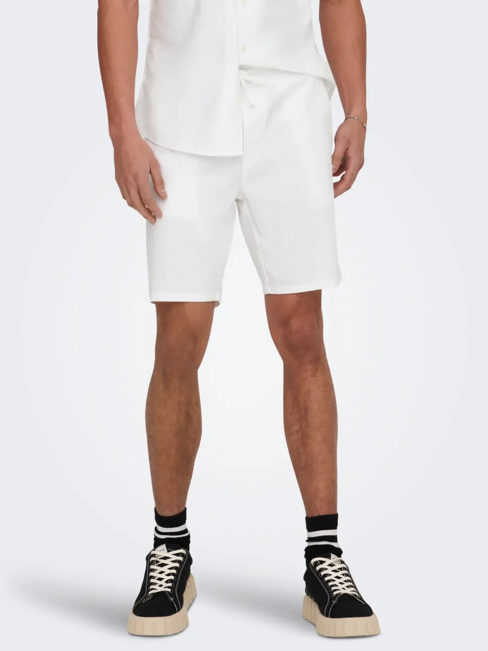 ONSLINUS Normal passform Linne Shorts