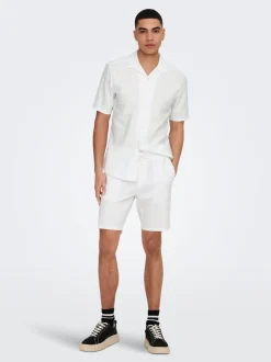 ONSLINUS Normal passform Linne Shorts