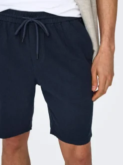 ONSLINUS Normal passform Linne Shorts