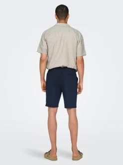 ONSLINUS Normal passform Linne Shorts