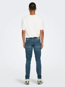 ONSLOOM Låg midja Avsmalnande slim fit Jeans