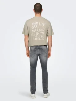 ONSLOOM Låg midja Slim Fit Jeans