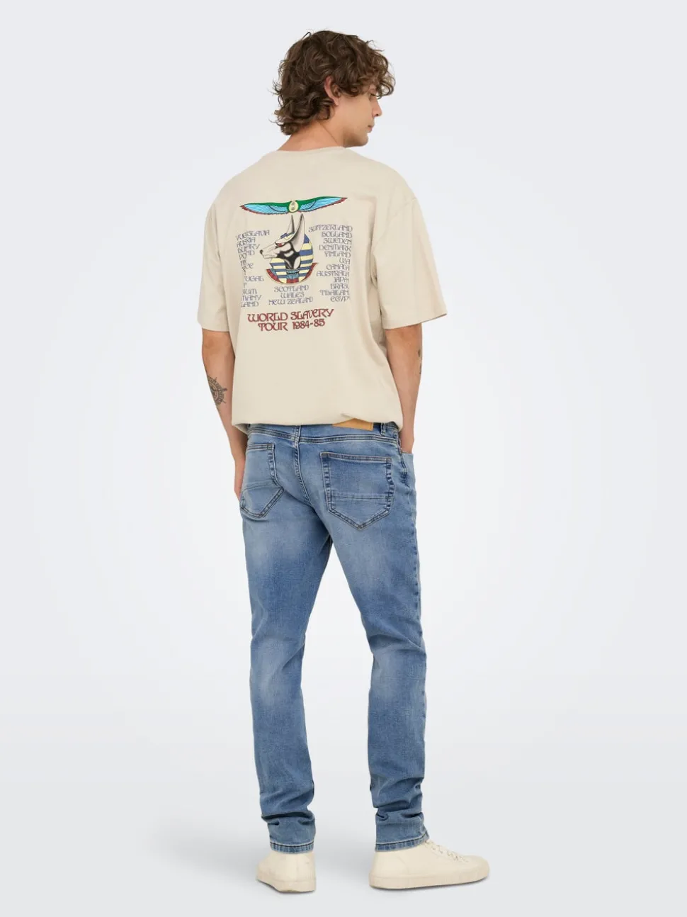ONSLOOM Låg midja Slim Fit Jeans