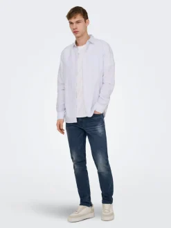 ONSLOOM Låg midja Slim Fit Jeans