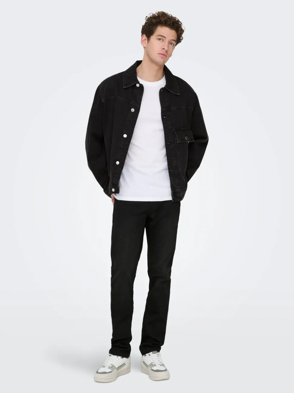 ONSLOOM Medelhög midja Slim Fit Jeans