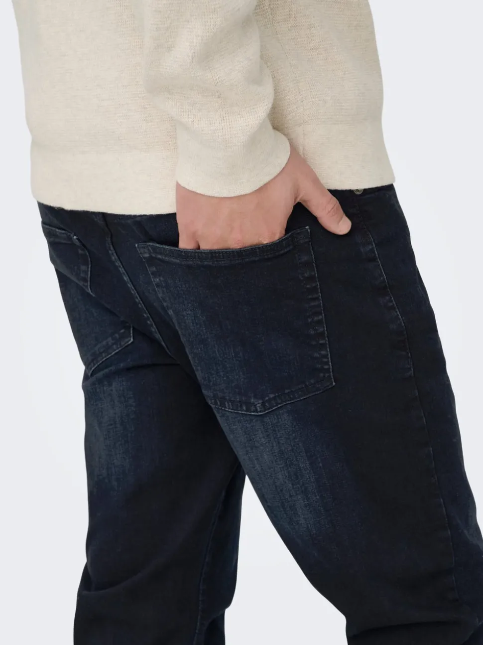 ONSLOOM Medelhög midja Slim Fit Jeans
