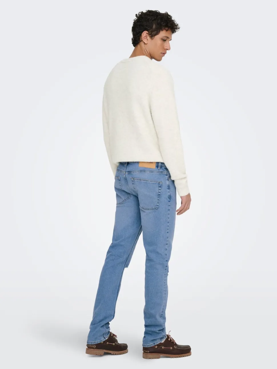 ONSLOOM Medelhög midja Slim Fit Jeans
