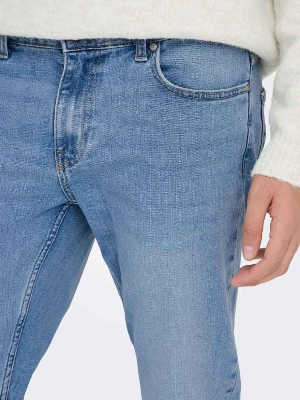 ONSLOOM Medelhög midja Slim Fit Jeans