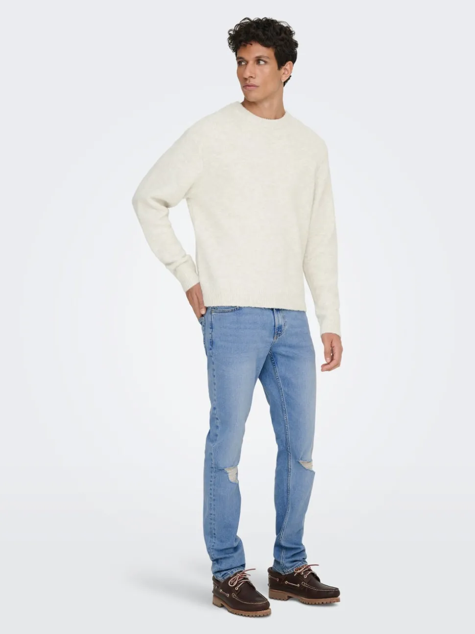 ONSLOOM Medelhög midja Slim Fit Jeans